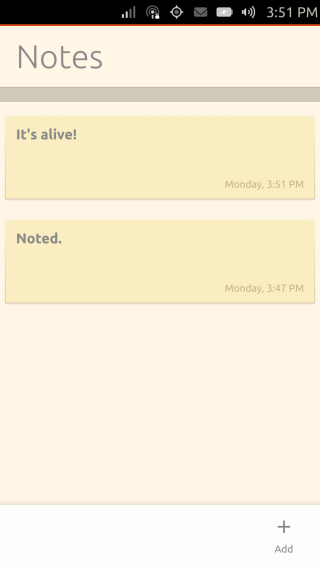 Ubuntu Touch - 20.1 - Apps - Notes Ubuntu Touch - 20.1 - Apps - Notes