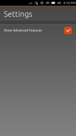 Ubuntu Touch - 21.2 - Apps - File Manager - Settings Ubuntu Touch - 21.2 - Apps - File Manager - Settings