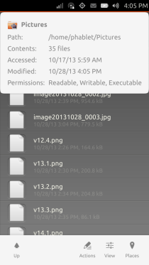 Ubuntu Touch - 21.6 - Apps - File Manager - Properties Ubuntu Touch - 21.6 - Apps - File Manager - Properties