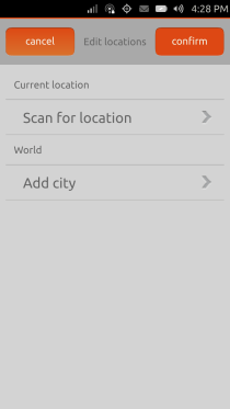 Ubuntu Touch - 23.1 - Apps - Weather - Setup Ubuntu Touch - 23.1 - Apps - Weather - Setup