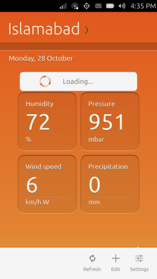 Ubuntu Touch - 23.4 - Apps - Weather - Details Ubuntu Touch - 23.4 - Apps - Weather - Details
