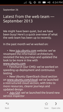 Ubuntu Touch - 25.5 - Apps - Shorts - View Feed Item Ubuntu Touch - 25.5 - Apps - Shorts - View Feed Item