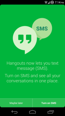Android 4.4 Apps - Hangouts 1 Android 4.4 Apps - Hangouts 1