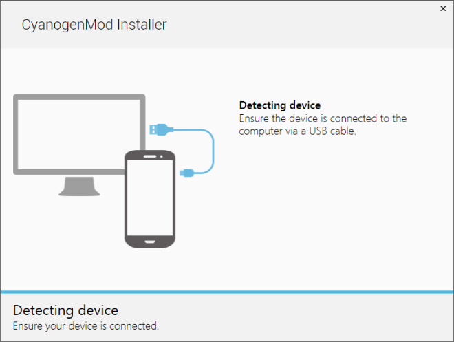 CyanogenMod Installer for Windows 2