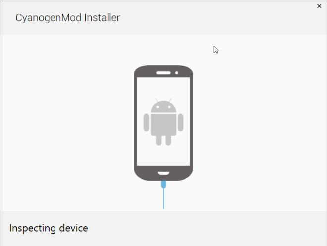 CyanogenMod Installer for Windows 3