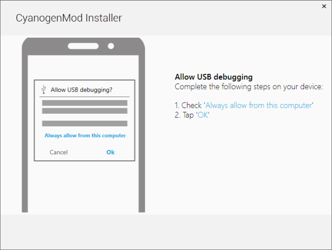 CyanogenMod Installer for Windows 4