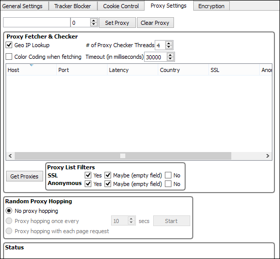 CyberDragon_Proxy Settings CyberDragon_Proxy Settings