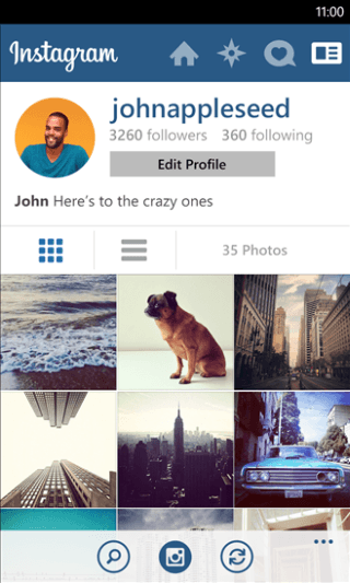 Instagram for Windows Phone 5