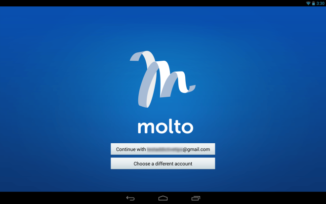 Molto Sign In Molto Sign In