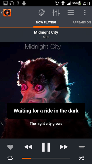 MusixMatch Android (1) MusixMatch Android (1)