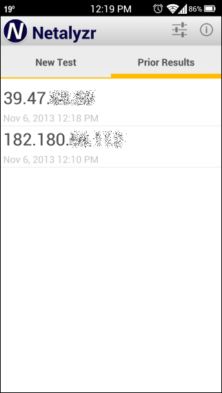 Netalyzr Prev Reports Netalyzr Prev Reports