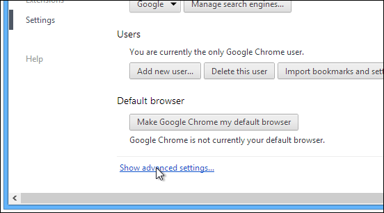 Reset Chrome Step 2 Reset Chrome Step 2