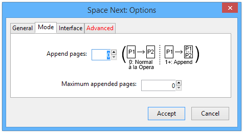 Space Next Options Space Next Options