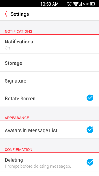 myMail_Settings