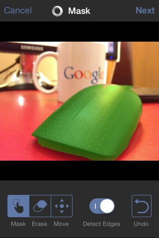 tadaa slr depth of field iphone review masking