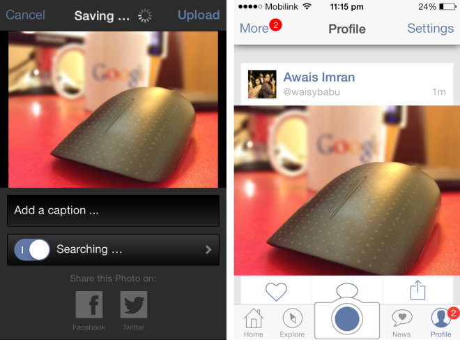 tadaa slr depth of field iphone review sharing