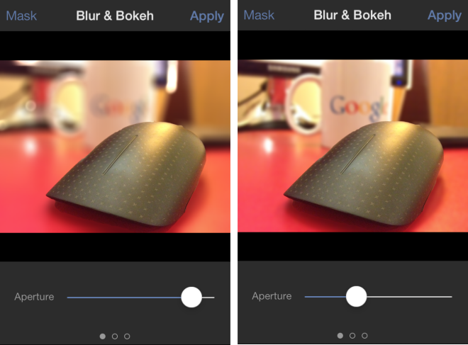 tadaa slr depth of field iphone review