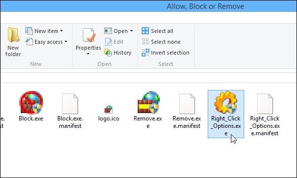Allow, Block or Remove_Options Allow, Block or Remove_Options