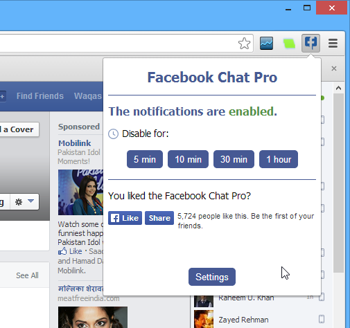Facebook Chat Pro Facebook Chat Pro