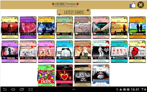 Поздравительные открытки_Android2