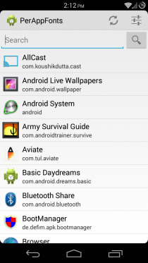 PerAppFonts Xposed Module for Android 1 PerAppFonts Xposed Module for Android 1