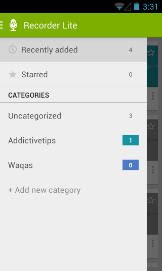 Recorder with Tags_Sidemneu Recorder with Tags_Sidemneu