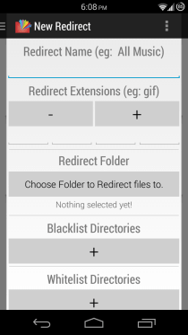 Redirect File Organizer for Android 06