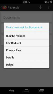Redirect File Organizer for Android 11
