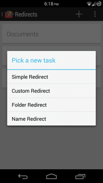 Redirect File Organizer for Android 12