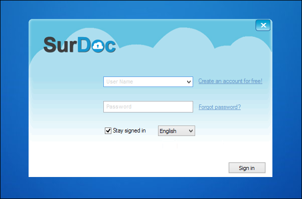 SurDoc Sign in SurDoc Sign in