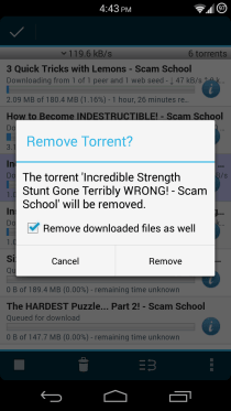Vuze Remote for Android 17