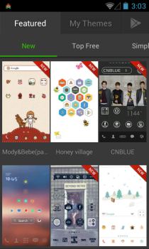 dodol Launcher_Featured Themes