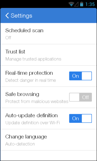 CM (Cleanmaster) Security_Settings CM (Cleanmaster) Security_Settings
