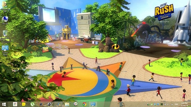 Kinect Rush A Disney Pixar Adventure Theme for Windows 8.1