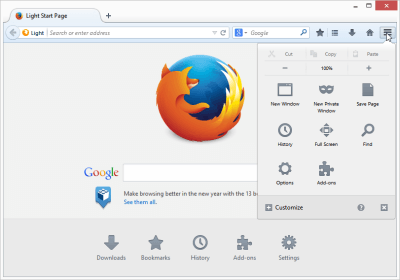 modnes Elektrisk arkiv Light Is A Firefox-Based Lightweight & Minimal Web Browser For Windows
