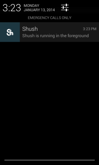 Shush_Notification