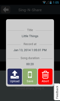 Sing-N-Share_UPload Sing-N-Share_UPload