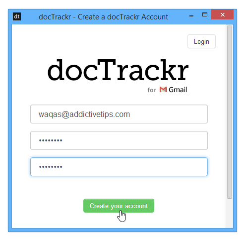 docTrackr_Login docTrackr_Login