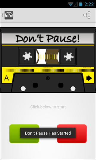 Don't Pause_Start Don't Pause_Start