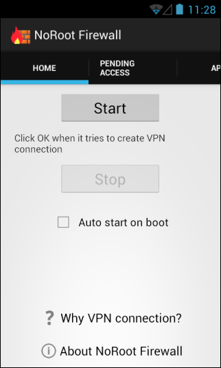NoRoot Firewall_Main