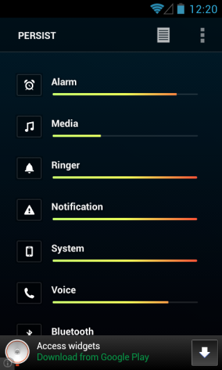 Persist Volume Control Persist Volume Control