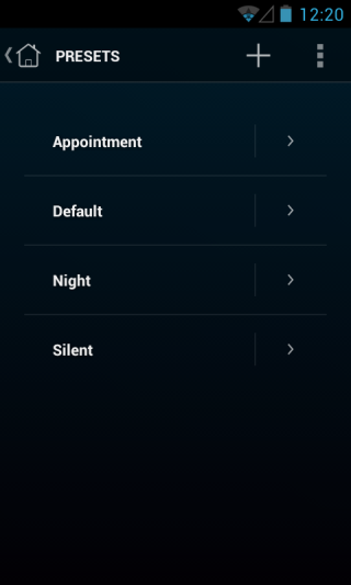 Persist Volume Control_Presets Persist Volume Control_Presets