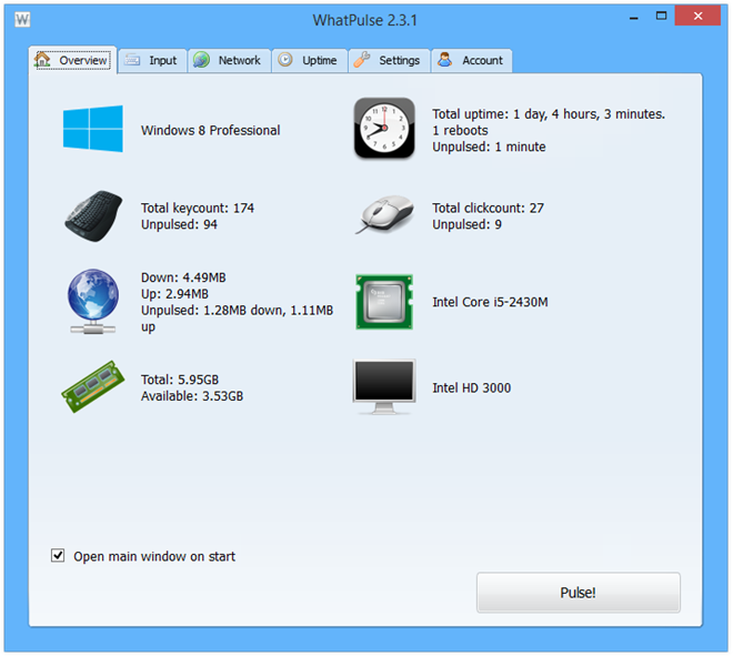 WhatPulse 2.3.1 WhatPulse 2.3.1
