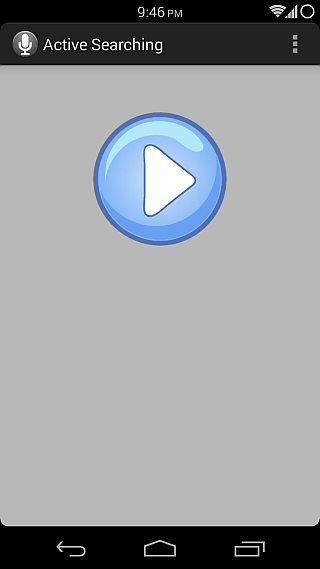 Active Searching for Android 1 Active Searching for Android 1