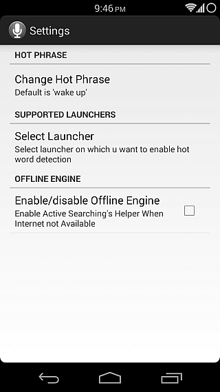 Active Searching for Android 2 Active Searching for Android 2