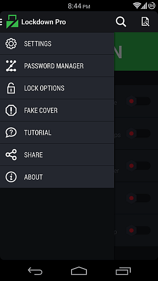 Lockdown Pro for Android 05 Lockdown Pro for Android 05