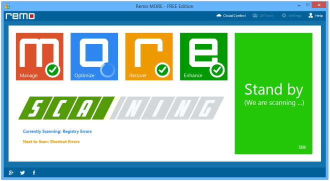 Remo MORE - FREE Edition Remo MORE - FREE Edition