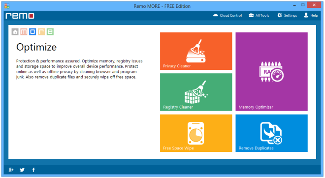 Remo MORE_Optimize Remo MORE_Optimize