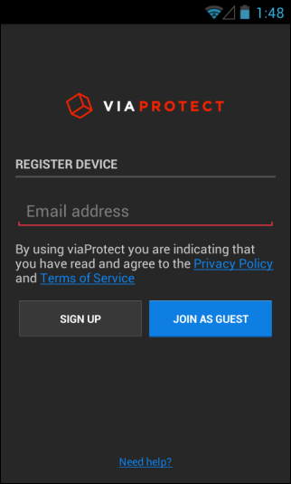 viaProtect_SignUp viaProtect_SignUp