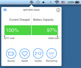 Battery Diag - First Screen